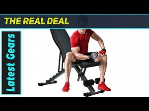 YOLEO Adjustable Weight Bench: Amazing Foldable Power for Your Home Gym!