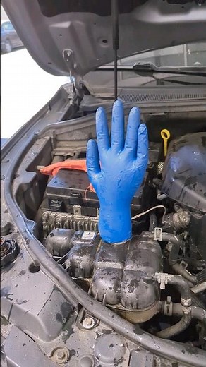 How to check for a bad head gasket with no special tools? #automobile #mechanic #autorepairtips