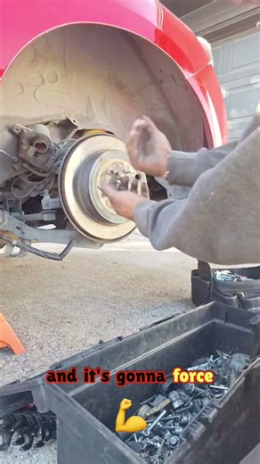 Chevy Truck Rotor Removal: Easy Bolt Method! #shorts