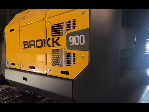 Meet the Brokk 900, the world’s largest demolition robot