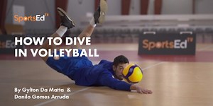 How To Dive In Volleyball? | SportsEdTV