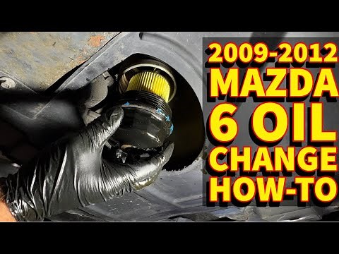 Mazda 6 2.5l Oil Change How -To