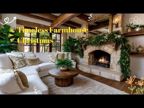 Rustic Glam with Farmhouse Holiday Elegance and Timeless 2025 Cozy Decor Inspiration