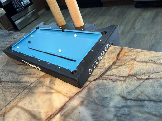 Pool Cue Holder / Claw. Customizable - Etsy