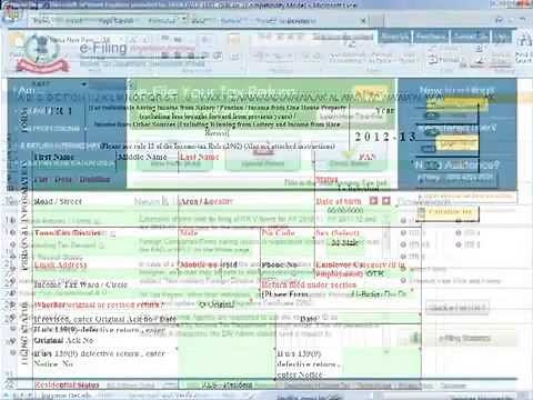 Efiling Video with English Subtitles By Income Tax Department https://incometaxindiaefiling.gov.in
