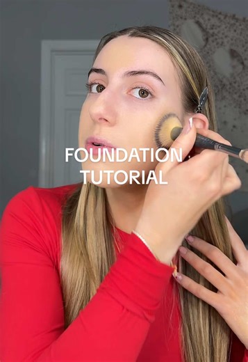 VALENTINES DAY MAKEUP TUTORIAL DAY 3💋 How to apply foundation! #makeuptutorial #foundationtutorial #foundationroutine #patricktafoundation