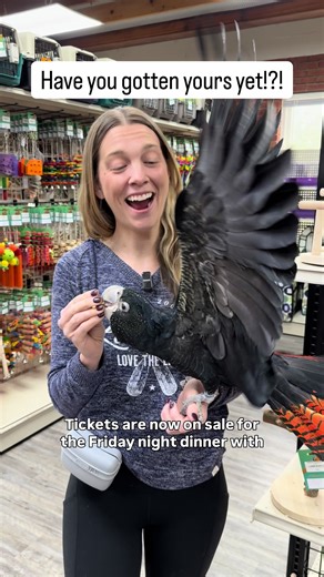 Join the Parrot Wizard for a Special Friday Night Dinner