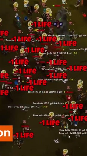 Yama Nukes 20+ Players at Once #osrs #runescape #deadmanmode #oldschoolrunescape #shorts