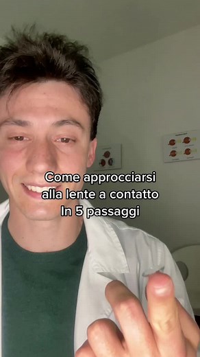 5 passaggi per applicare le lenti a contatto