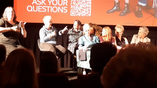 24K views · 235 reactions | Sally Wainwright at last night's Riot Women premiere in Hebden Bridge explains why she learned to play the drums while writing the show. More from the premiere on the Courier website later today | Halifax Courier | Facebook
