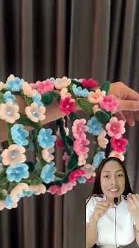 tutorial de diademas hechos con limpiapipas