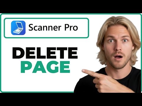 How To Delete A Page From A Scan In Scanner Pro (Full Guide)