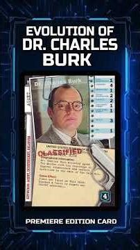 X-Files CCG Evolutions #20: Dr. Charles Burk (#XFiles #CardGame #CardGames #CCG #TradingCards, #TCG)