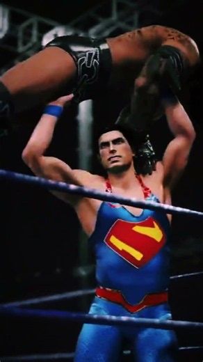 Wait a minute... Superman WRESTLES!? #dccw #superman #wwe #dccomics #superhero