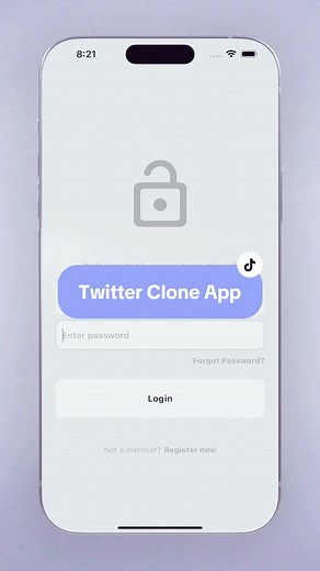 🐦📱 Twitter Clone App • Full tutorial at my youtube #ios #android #flutter