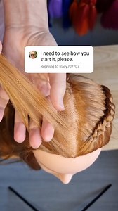 How to Dutch Braid from the Start. Follow for more Braiding Tips #HowToBraid #HowToDutchBraid #DutchBraids #DutchBraidTutorial | Bonnie Braids By Sarah