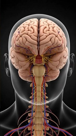 What Your Brain Actually Looks Like Inside #MedicalEducation #Anatomy