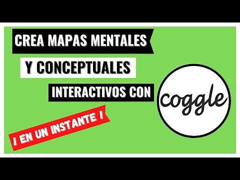 👍📌Coggle tutorial para Mapas mentales y conceptuales interactivos