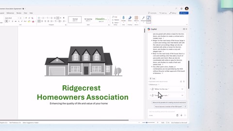 Créer un résumé de votre document avec Copilot dans Word