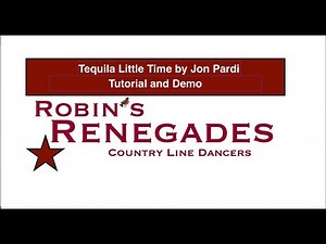 Tequila Little Time by Jon Pardi Country Line Dance Tutorial and Demo with Steps Called