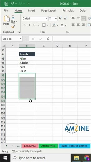 Learn Excel Tricks for repeating words. Join Excel training course today.#ComputerInstitute #MSExcel