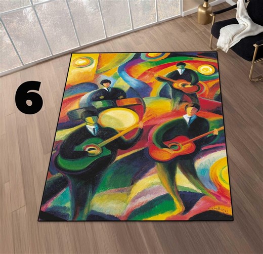 Beatles Rug, Personalized, Custom, Washable, Soft, Beatles Gift, Carpet Beatles - Etsy