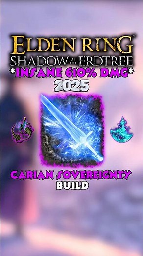 The Most BROKEN MAGIC Build in Elden Ring for 2025 - Elden Ring Carian Sovereignty Build #eldenring