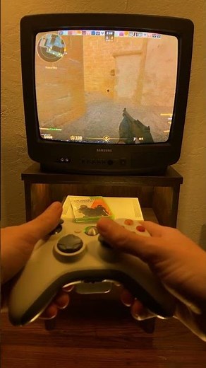 Counter Strike 2 Gameplay Part 9 (Xbox 360 CRT TV) #counterstrike #counterstrike2 #cs2 #xbox #xbox36