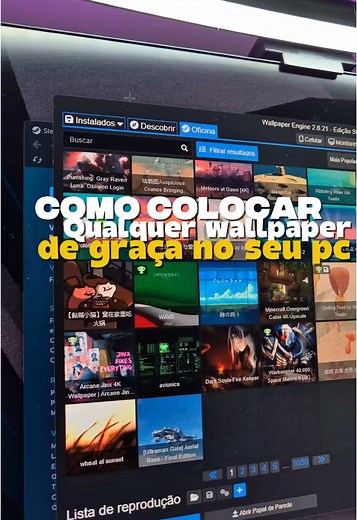 Como Colocar Wallpaper DE GRAÇA NO SEU PC