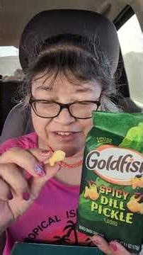 LIMITED EDITION: Goldfish Spicy Dill Pickle 9/3/25 #2025fallingintoautumn #shorts