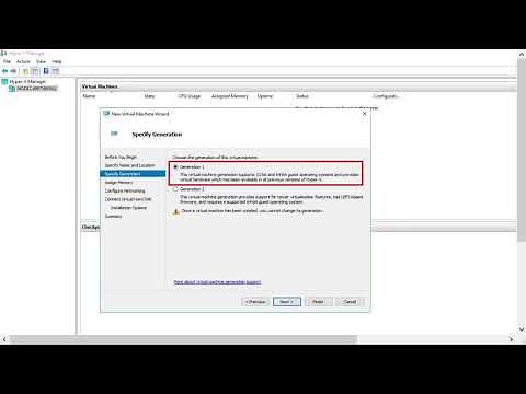 Installing Lenovo xClarity Administrator on Windows Hyper-V