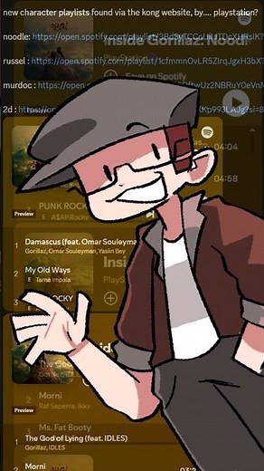 KONG STUDIOS TEASES A NEW GORILLAZ CHARACTER?!?