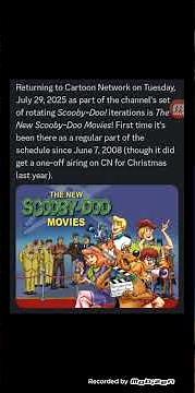 The New Scooby Doo Movies to air on Cartoon Network on July 29.