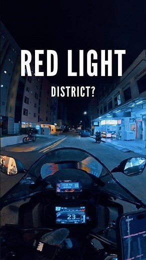 POV: Singapore’s Red Light District? 🏍️🌙