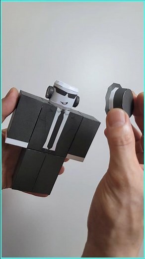 How to Make Roblox Forsaken Chance Character Paper Doll Toys with Free Templates #shorts