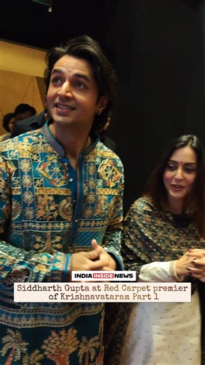 Siddharth Gupta spotted in Delhi for Krishnavataram Premier