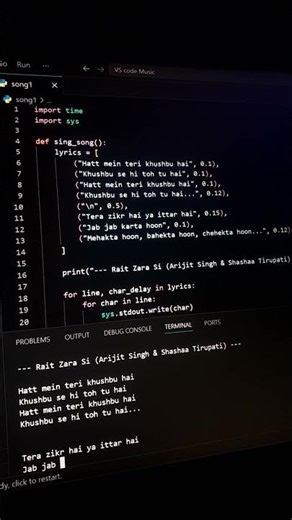 Rait Zara si ||Codebeat4 || Like & Subscribe || #viral #edit #python #code #youtube #song #music