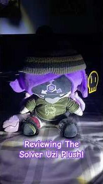 Reviewing the Solver Uzi Plush! #glitchproductions #murderdrones #md #uzimurderdrones #plush #shorts