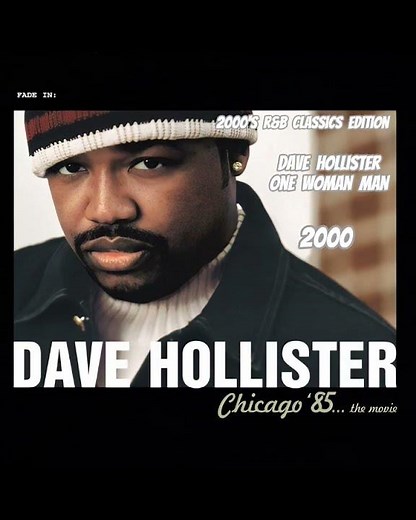 Dave Hollister "One Woman Man"