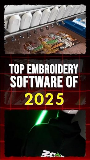 Best Embroidery Software of 2025! 🧵 Top Picks for Beginners & Professionals #embroiderydigitizing