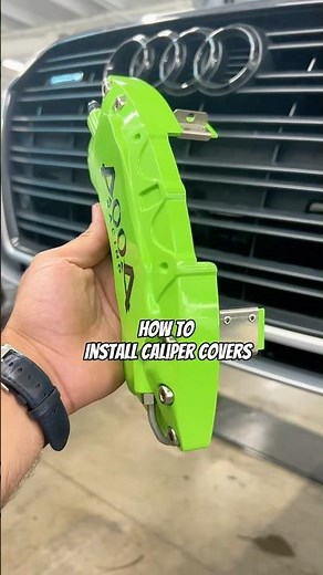 How To Install Caliper Covers #calipers #caraccessories #howto #cailpercovers #carmodification