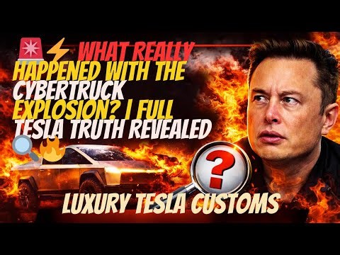 🚨⚡ What REALLY Happened With the Cybertruck Explosion? | Full Tesla Truth Revealed 🔍🔥
