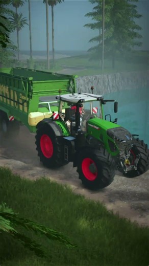 This turns Farming Simulator 25 into a horror game! 😮 #shorts #ls25