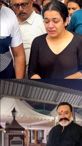 നടനെ അവസാനമായി വീട്ടിലേക്ക് കൊണ്ടുവന്നപ്പോൾ #viralvideo ##actorlife #malayalam #santhoshknair