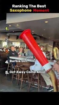 Ranking the BEST Saxophone Moments of All Time 🎷🔥