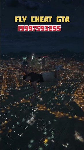 GTA V Cheat: Fly Like Superman Instantly! 🕊️🔥 #Shorts