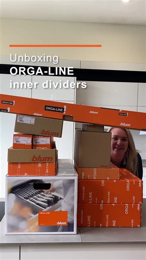 Turn up the volume for some satisfying AMSR 🔊 📦 Unbox our ORGA-LINE range of inner dividers and accessories with Michelle and organise your kitchen drawers like a pro. #amsr #unboxing #drawerdividers #kitchenorganisation #haulvideo #innerdividers #drawerorganisation