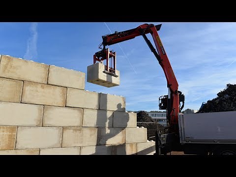 Betonblocksteine - einfach, schnell, flexibel. Kohl Recycling