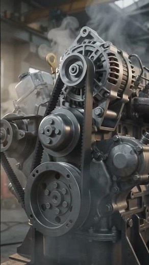 Alternator Working Animation | How an Alternator Generates Electricity in 3D