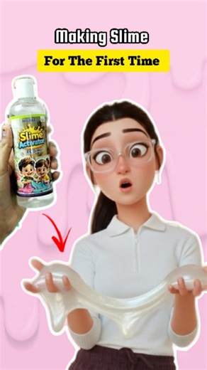 𝗕𝗵𝗮𝗻𝘂 𝗦𝗼𝗻𝗶 𝗔𝗿𝘁𝘀 on Instagram: "Making Slime For The First Time 🫣 #slime #ReelUnboxing #bhanusoniarts"